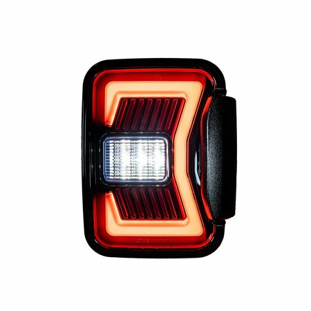 Renegade Led Tail Light  Black / Smoke CTRNG0668-BS-SQ